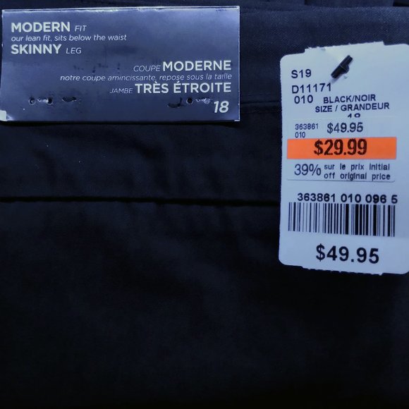 Tech Stretch Skinny Leg Crop Pant - Picture 4 of 4